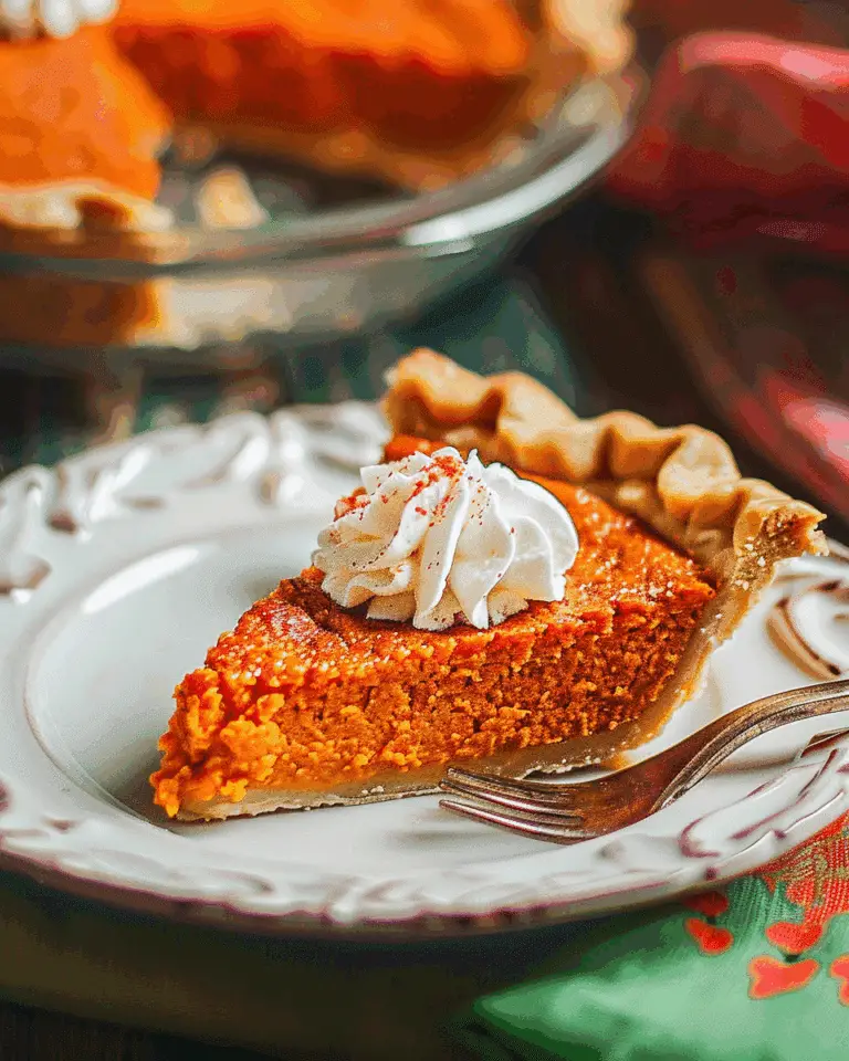 Sweet Potato Pie