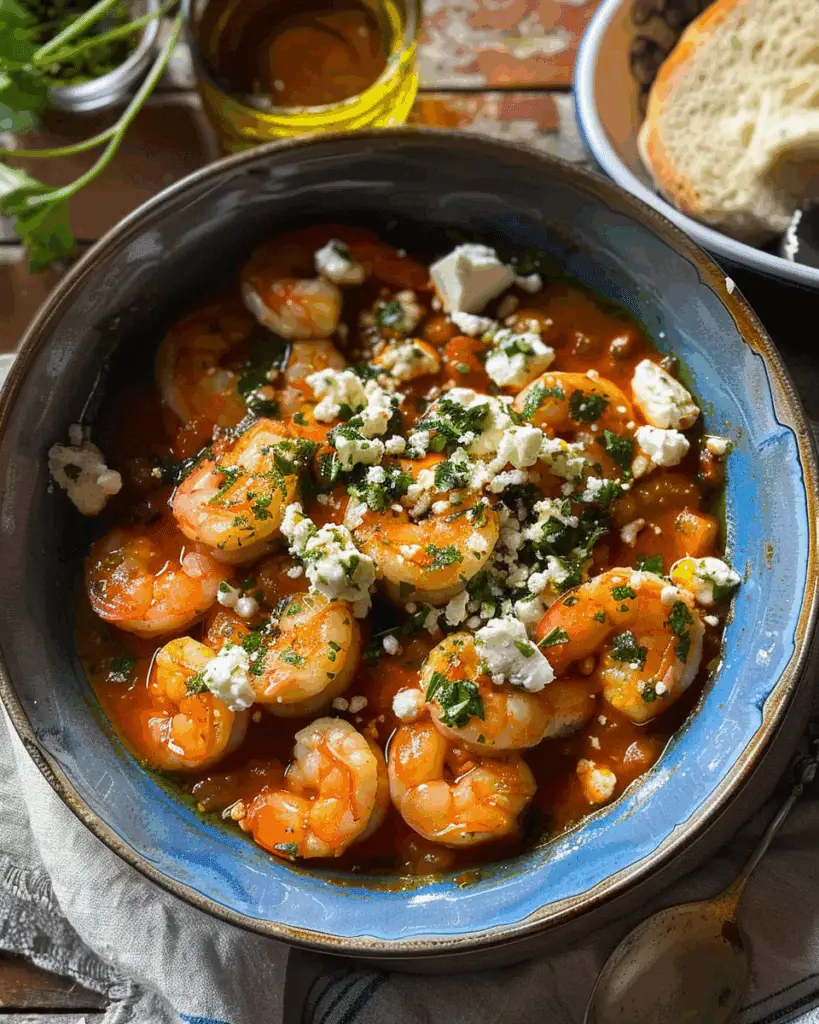 Prawn Saganaki