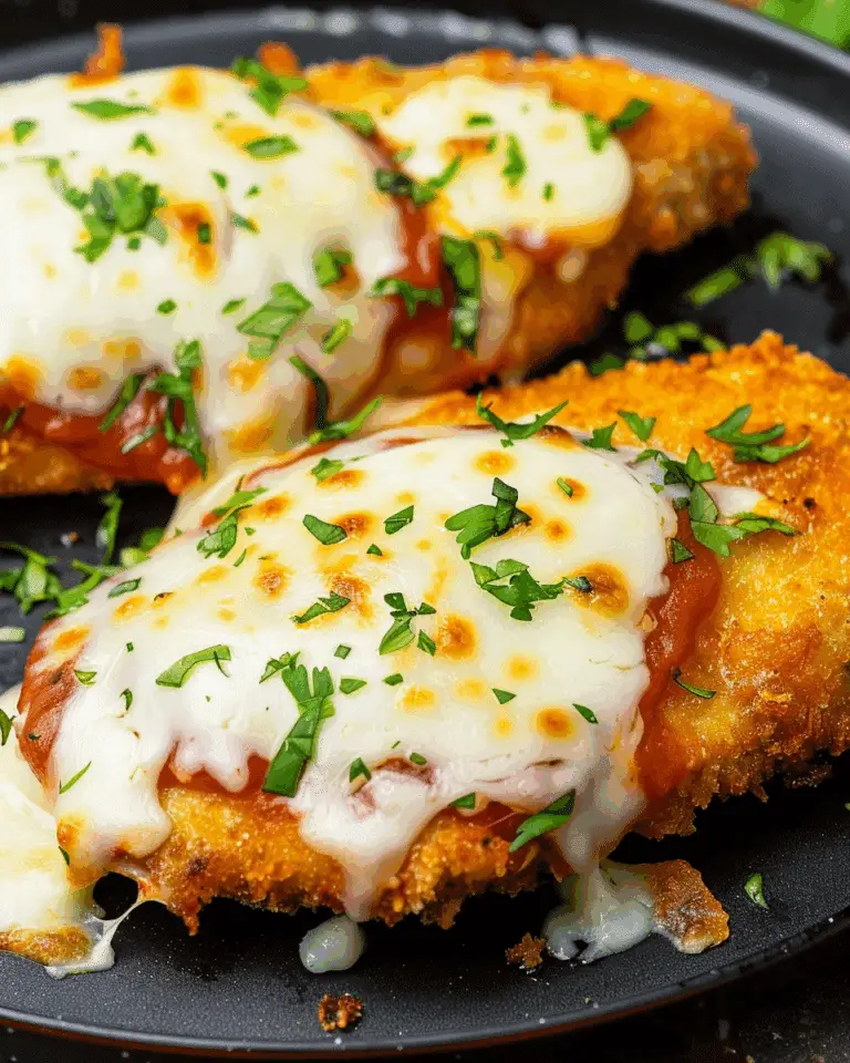 The Best Crispy Chicken Parmesan