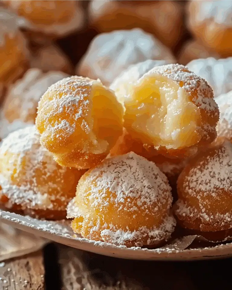 Authentic Italian Bomboloni alla Crema
