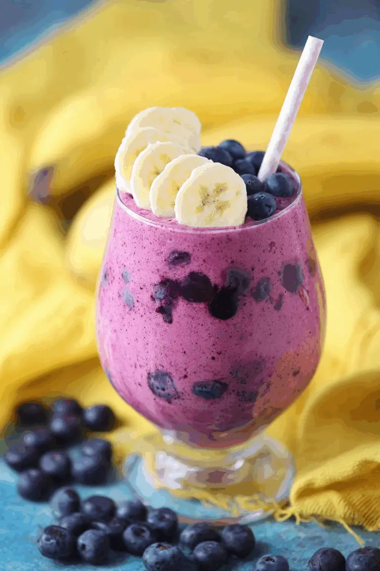 Banana Blueberry Smoothies Recipe