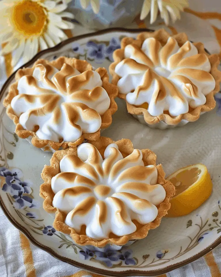 Daisy Lemon Meringue Pies