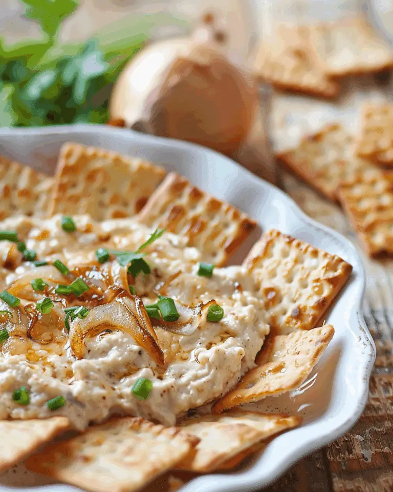 Easy Caramelized Onion Dip