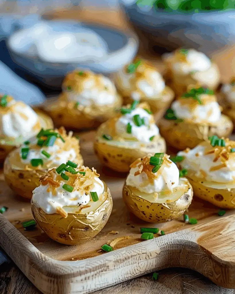 Mini Baked Potatoes
