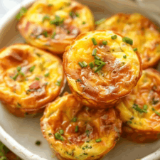 Mini Quiche Lorraine Recipe (in a Muffin Pan)