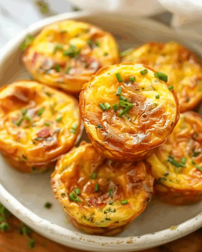Mini Quiche Lorraine Recipe (in a Muffin Pan)