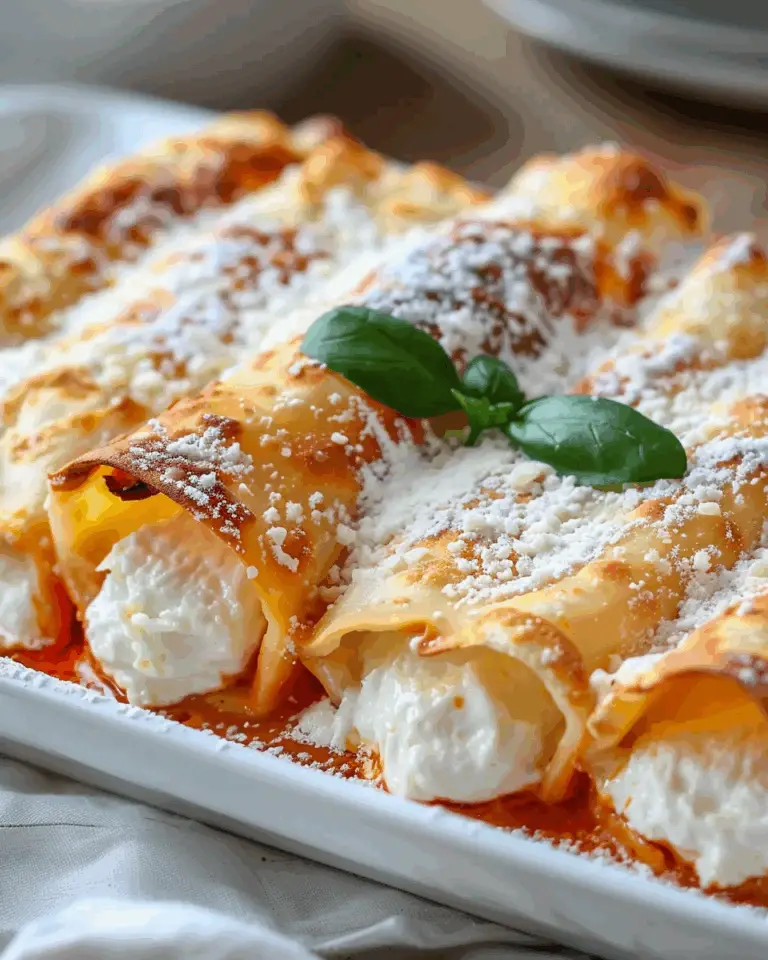 Sweet Cannelloni