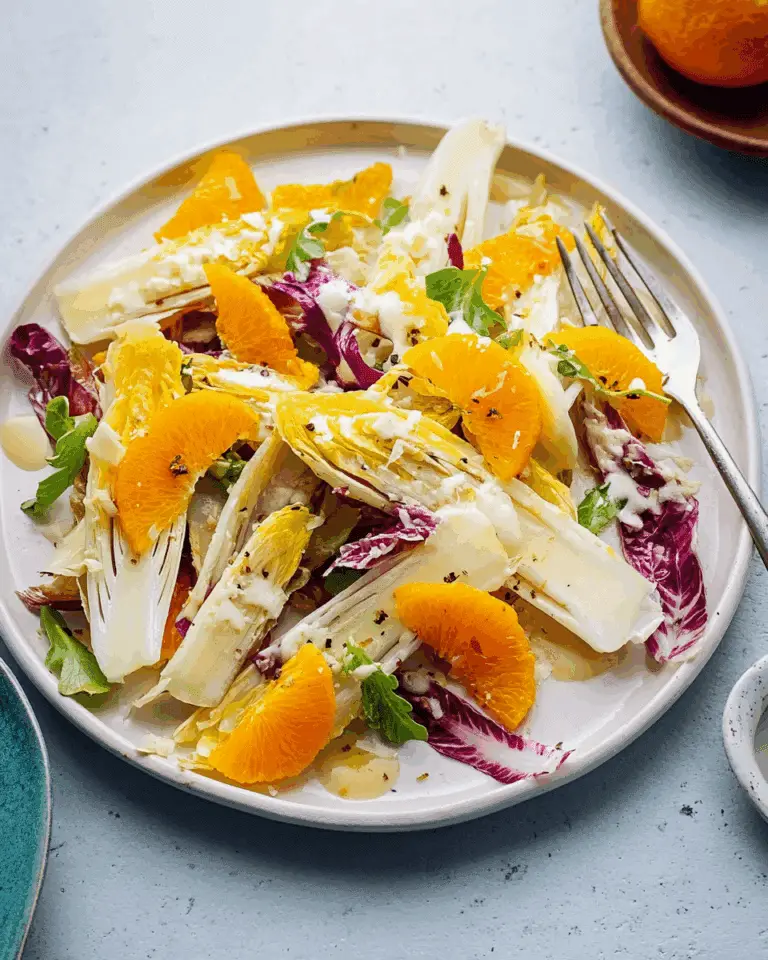 Endive Salad with Parmesan & Orange