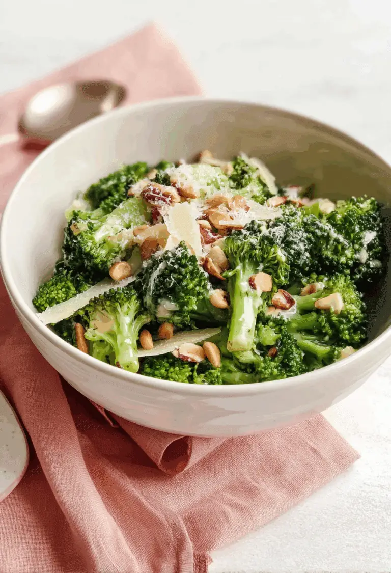 Broccoli Salad with Farro Recipe