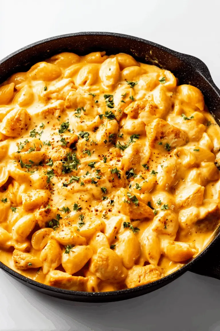 Easy Pumpkin Mac and Cheese