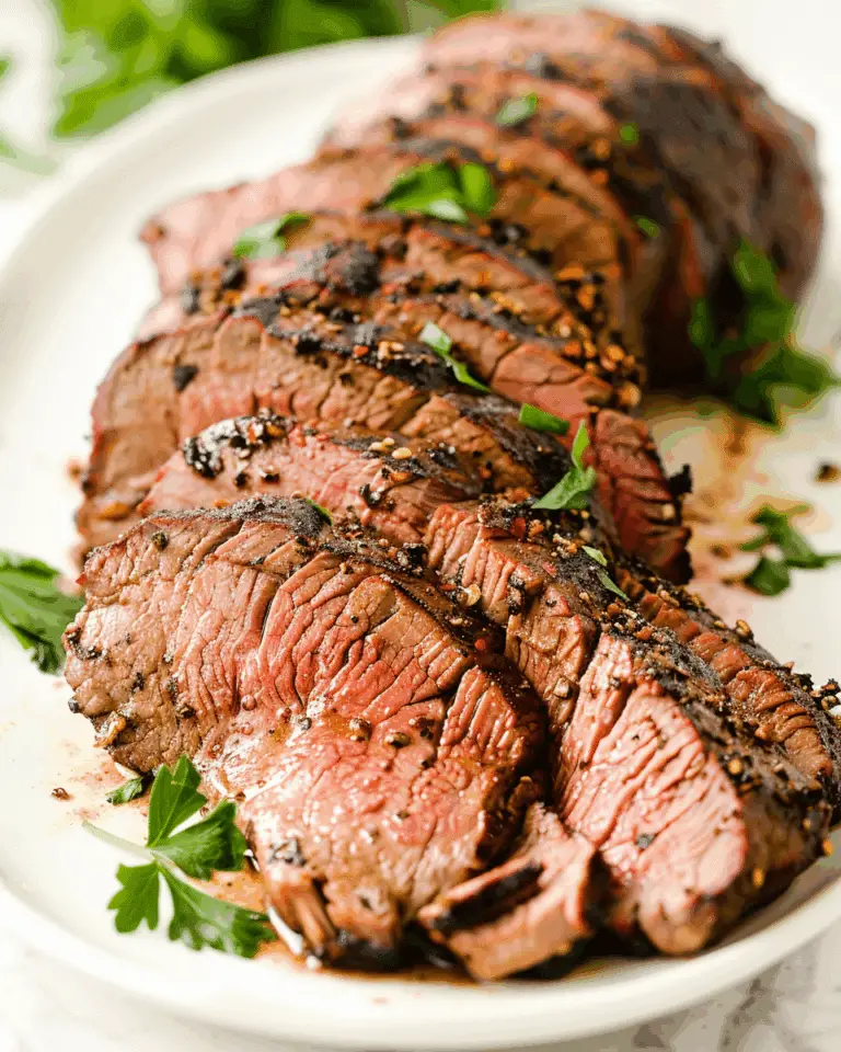 The BEST Grilled Beef Tenderloin and Rub