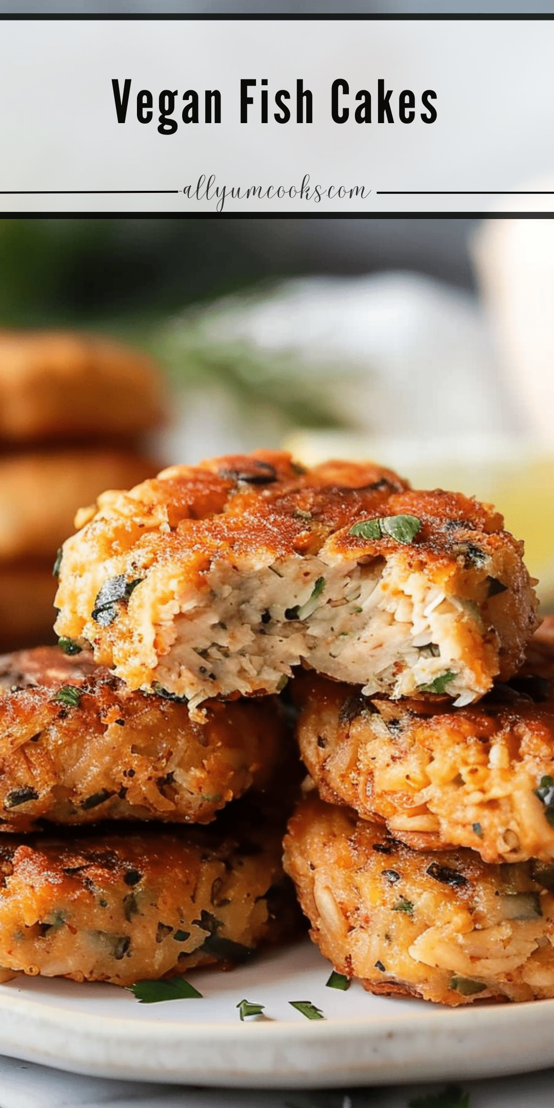 Vegan Fish Cakes | All Yum Cooks