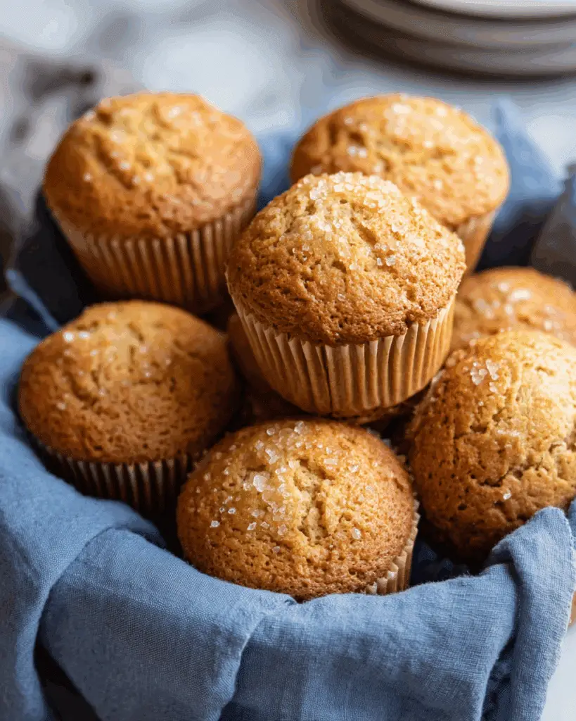 Maple Brown Sugar Oatmeal Muffins