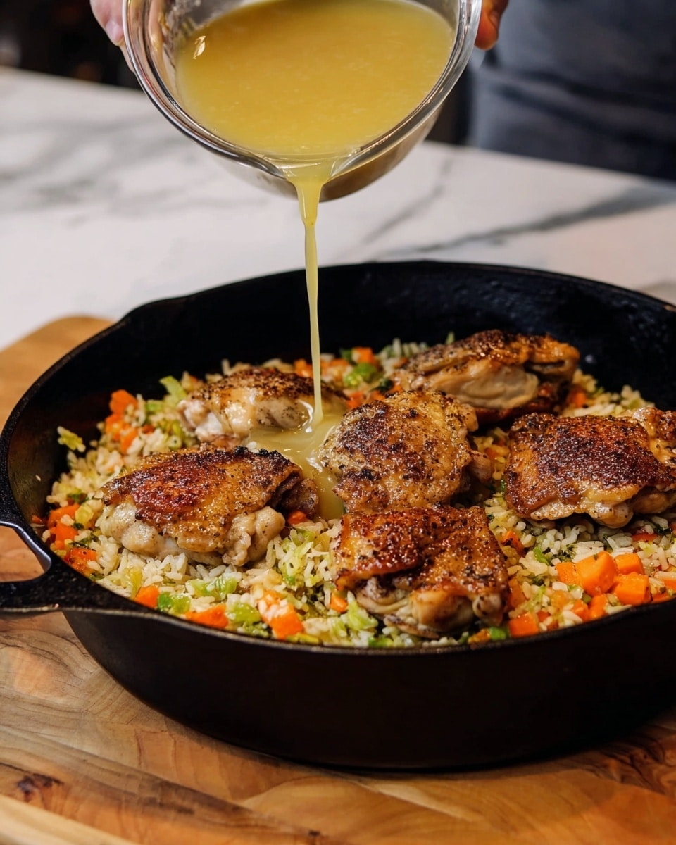 Caribbean Chicken Rice: A Flavorful Journey to Tropical Delights