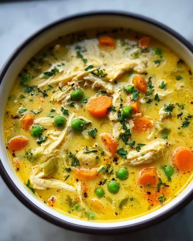 Anti-Inflammatory Creamy Chicken Soup