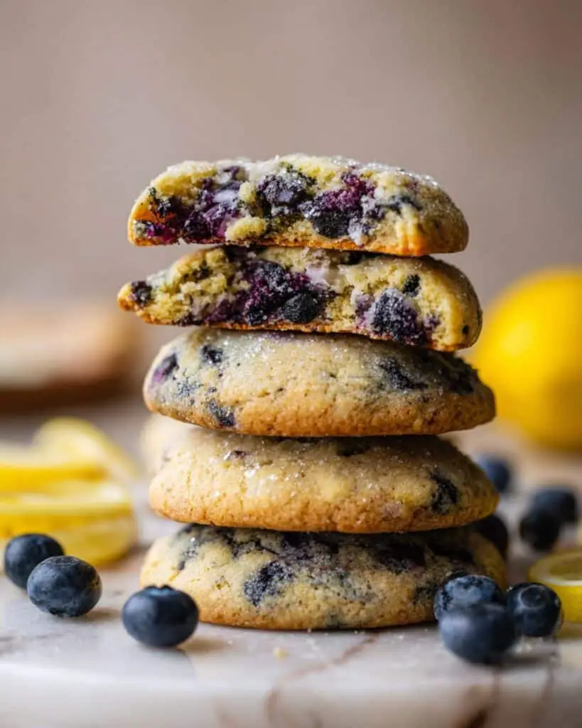 Lemon Blueberry Cookies