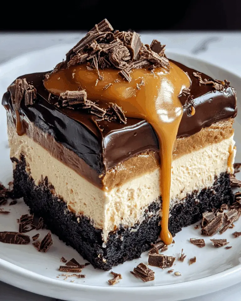 Milky Way Caramel Cheesecake Brownies