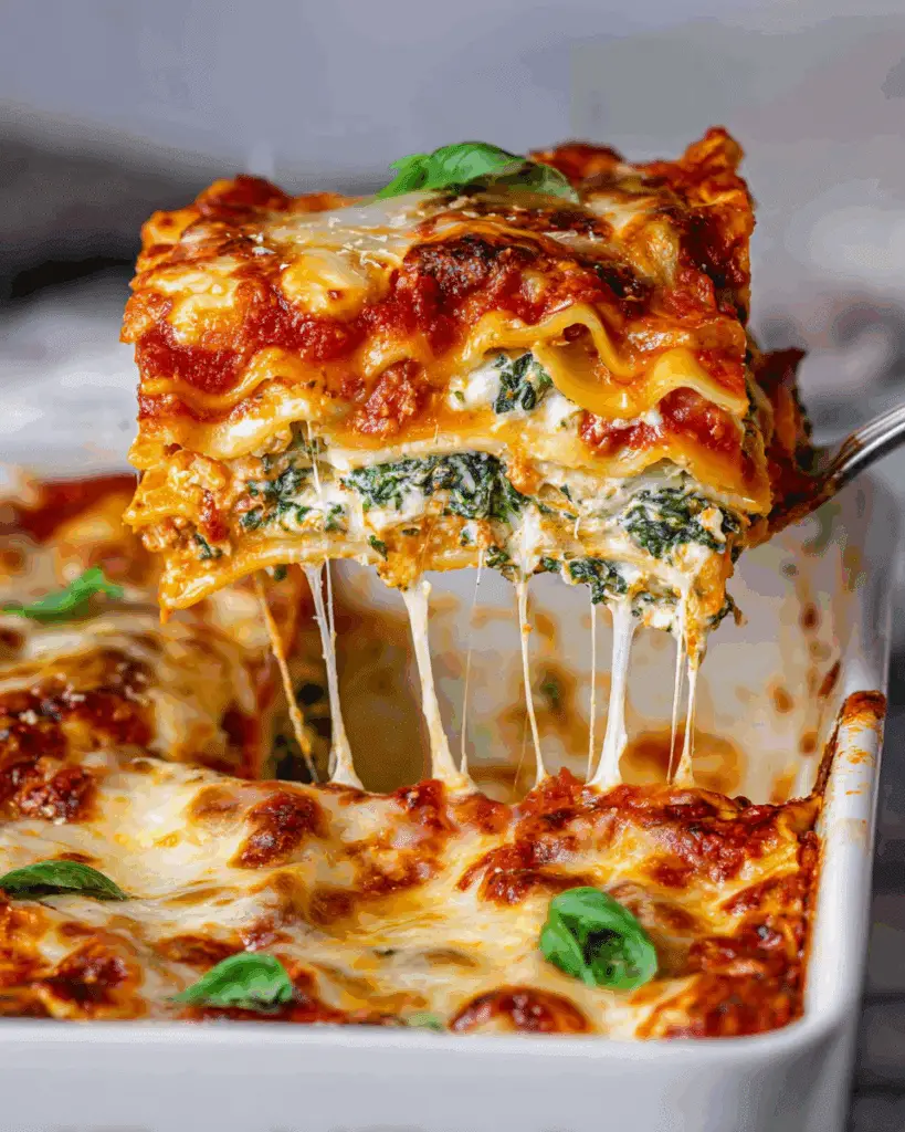 Spinach Ricotta Lasagna