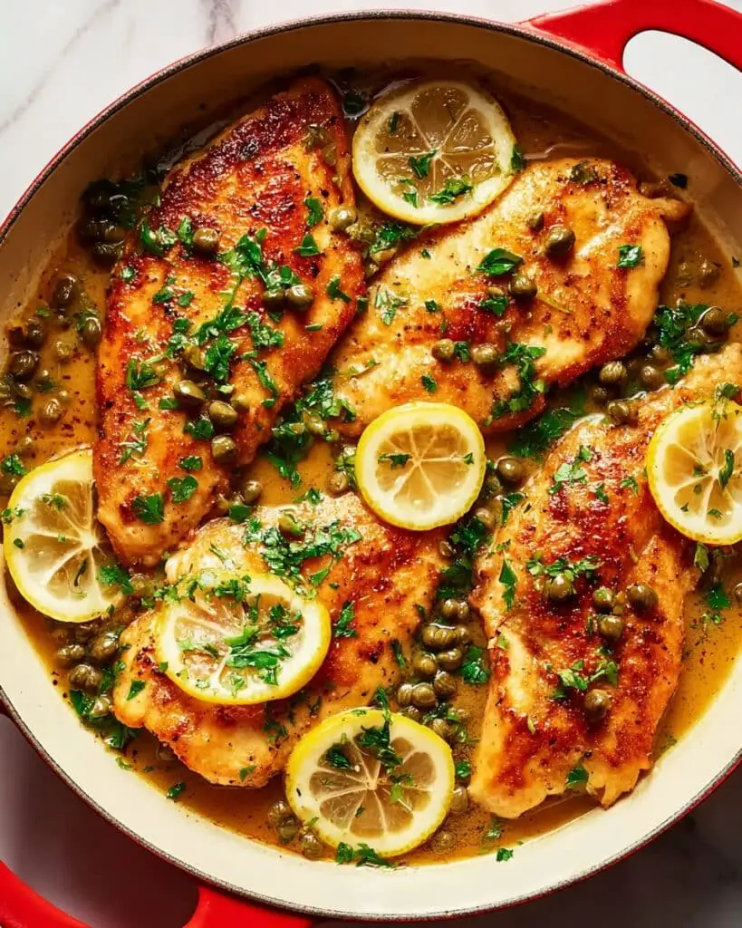 Mediterranean Chicken Piccata