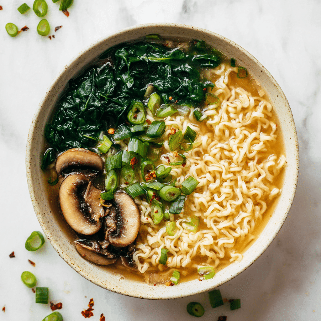 Creamy Mushroom Ramen
