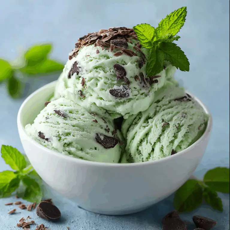 Mint Chocolate Banana Ice Cream