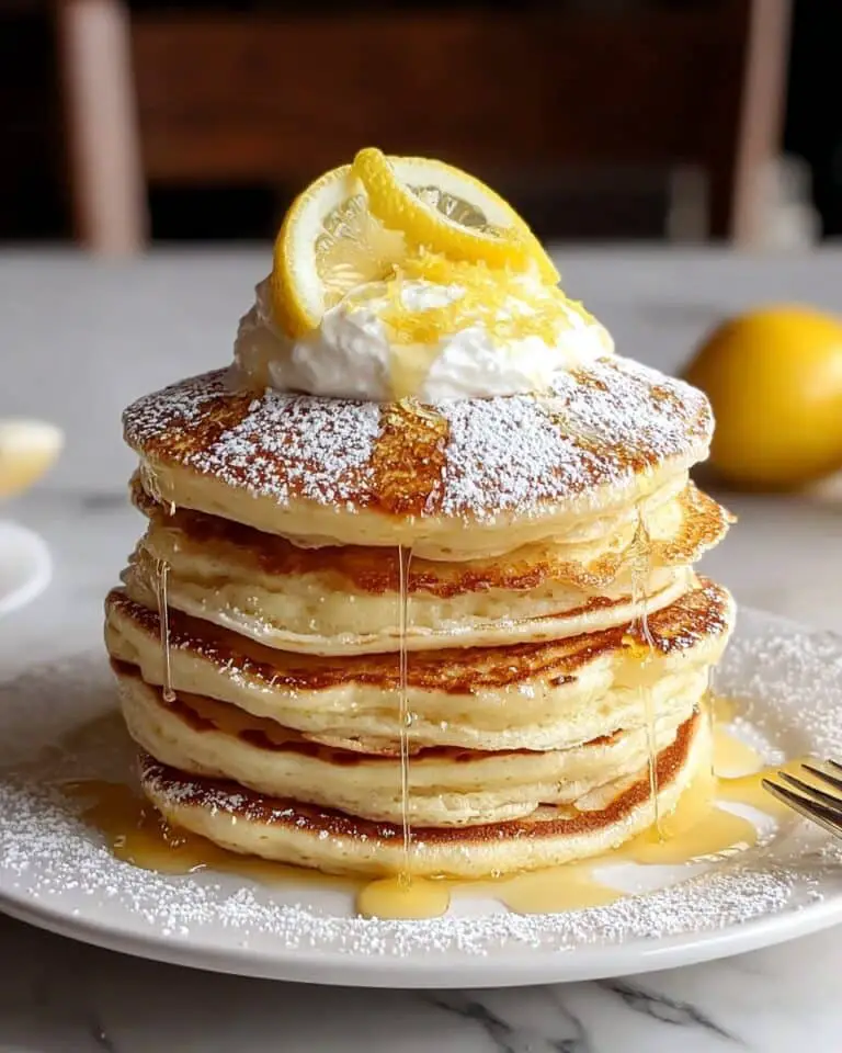 Fluffy Lemon Ricotta Pancakes: A Fresh and Special Breakfast
