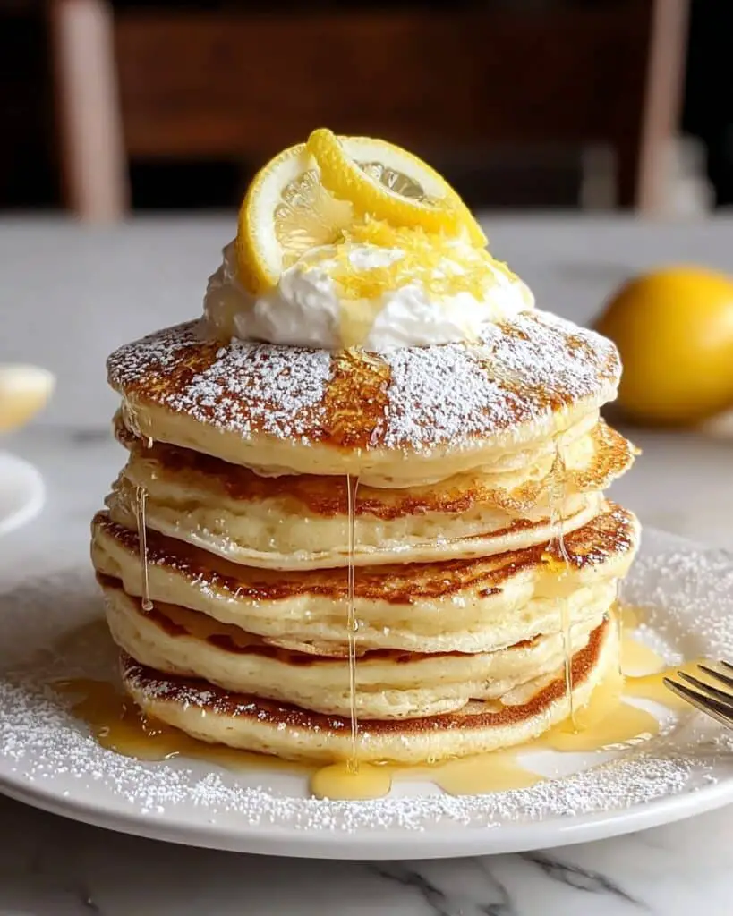Fluffy Lemon Ricotta Pancakes: A Fresh and Special Breakfast