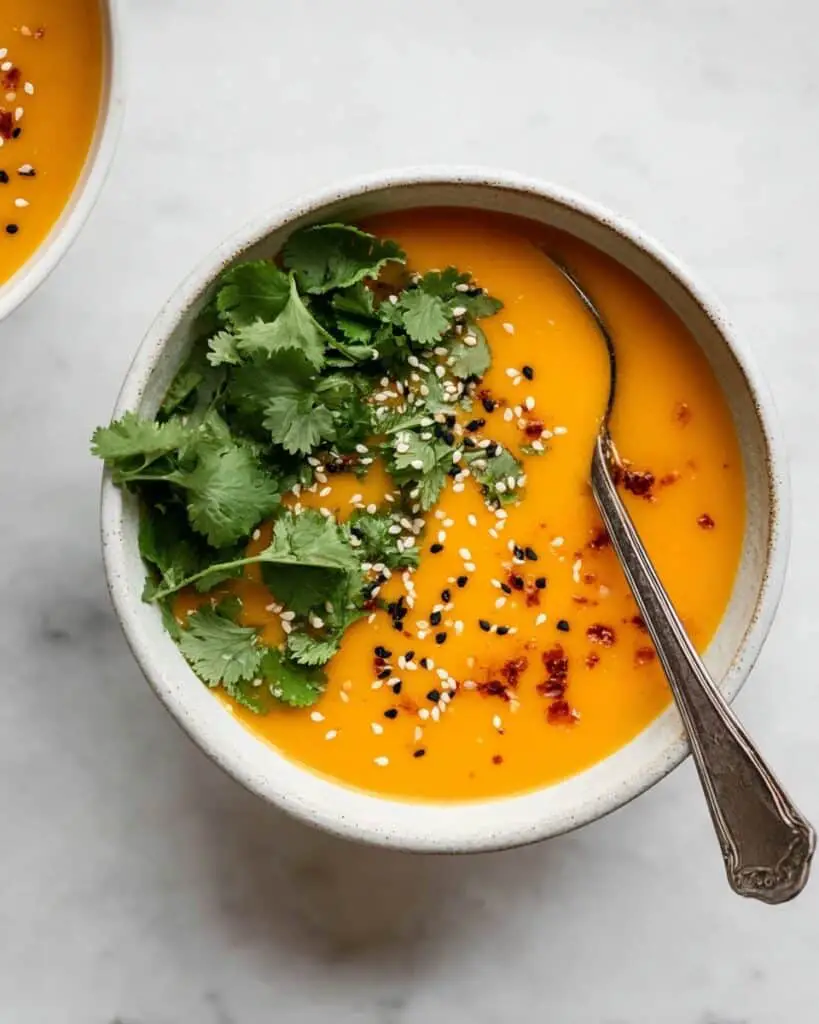 Spicy Thai Butternut Squash Soup