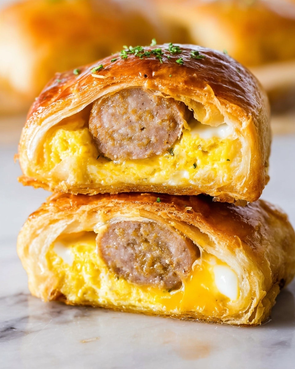 Sausage Egg Breakfast Roll-Ups – Quick & Easy Morning Treat Recipe