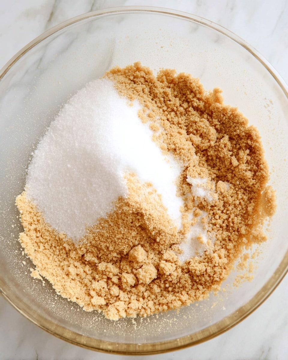 A single layer of light green creamy dessert spread evenly across a white round bowl, covering the bottom and sides smoothly; the top left half of the dessert is sprinkled with crushed mixed nuts that vary in size and shades of brown, yellow, and light reddish tones, adding texture and color contrast against the pale green cream; the bowl rests on a white marbled surface. Photo taken with an iphone --ar 4:5 --v 7