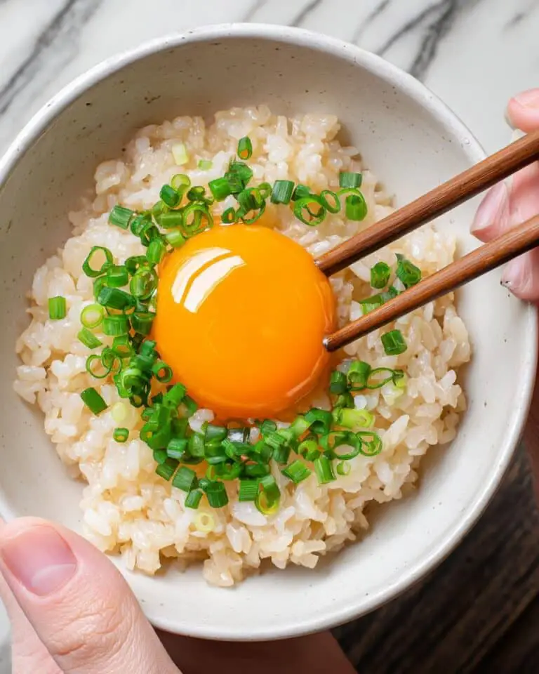 Tamago Kake Gohan (Japanese Egg on Rice) Recipe