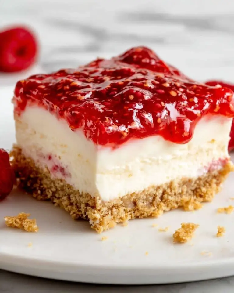 No-Bake Raspberry Cheesecake Recipe