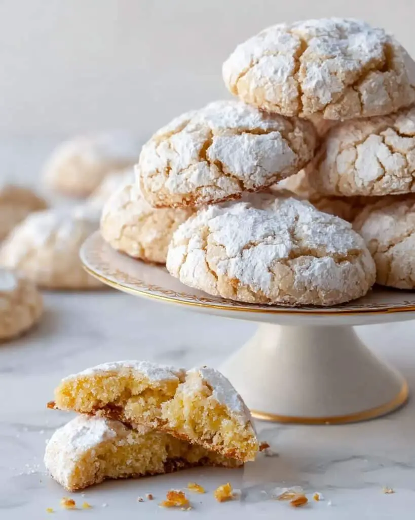 Ricciarelli: Chewy Italian Almond Cookies Recipe