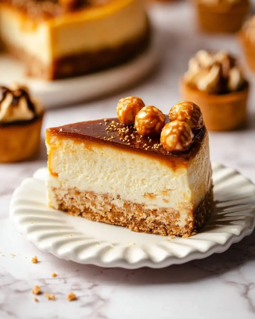 Dulce de Leche Cheesecake with Graham Cracker Crust Recipe