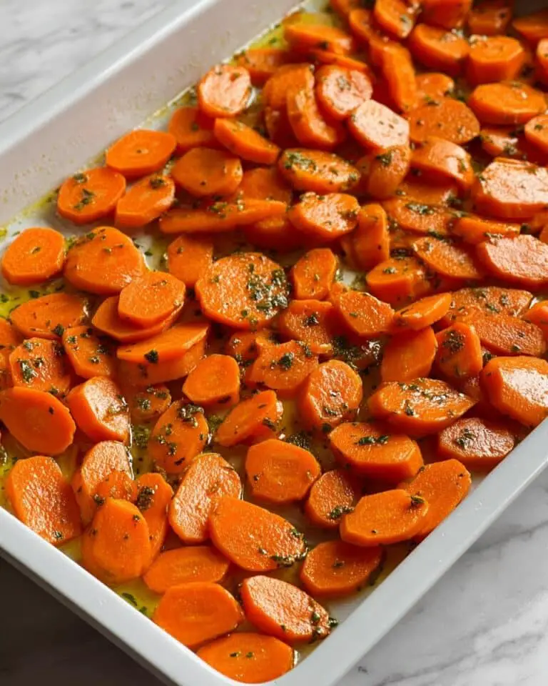 Maple Mustard Roasted Carrots Recipe