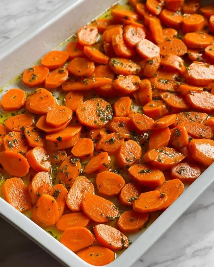 Maple Mustard Roasted Carrots Recipe