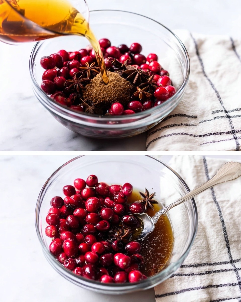 A white ceramic rectangular dish with a thick layer of dark brown chocolate batter spread evenly across the bottom. On top, lighter brown chocolate drizzles are swirled in a wavy pattern, being gently mixed into the darker batter with a knife held by a woman's hand. The dish sits on a white marbled surface, with natural light highlighting the glossy texture of the chocolate layers photo taken with an iphone --ar 4:5 --v 7