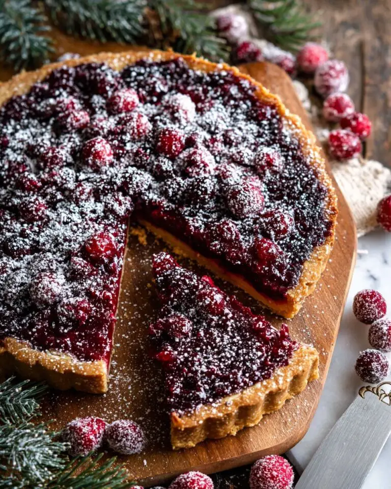 Spiced Mascarpone Cranberry Cake Recipe