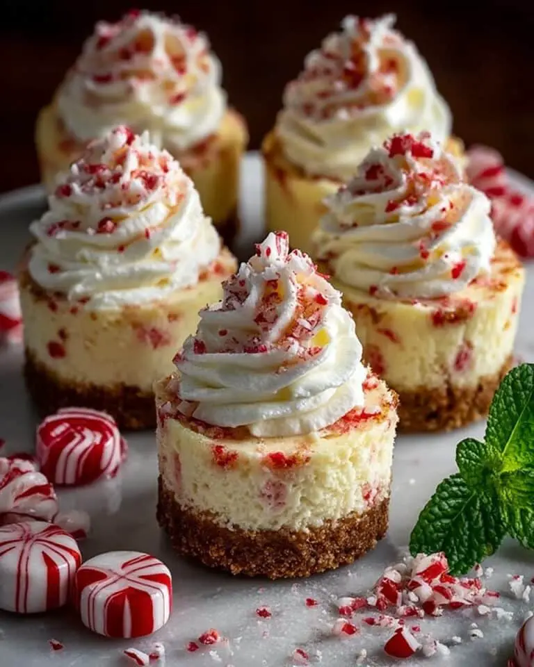 No-Bake Peppermint Cheesecake Bites Recipe