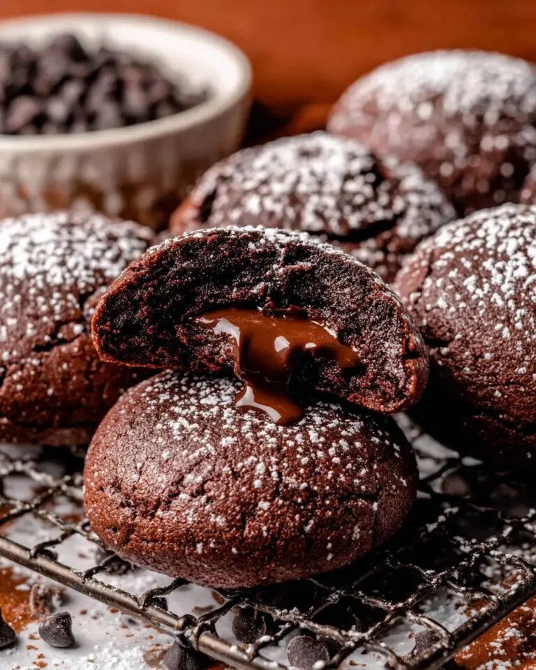 Chocolate Lava Cookies Recipe