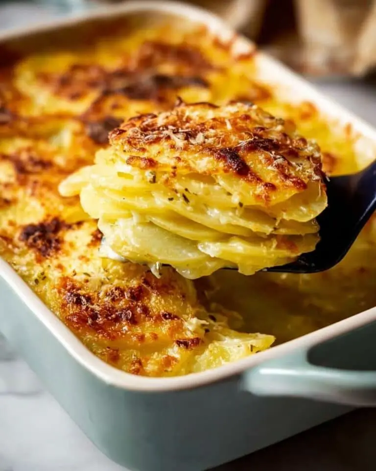 Boulangère Potatoes (French Onion Potato Bake) Recipe