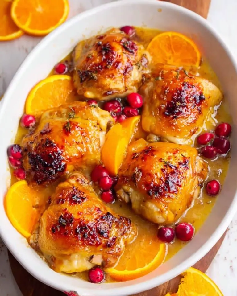Cranberry Orange Chicken Recipe