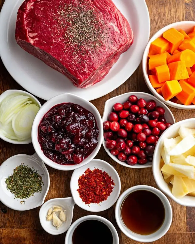 Cranberry Balsamic Roast Beef Recipe