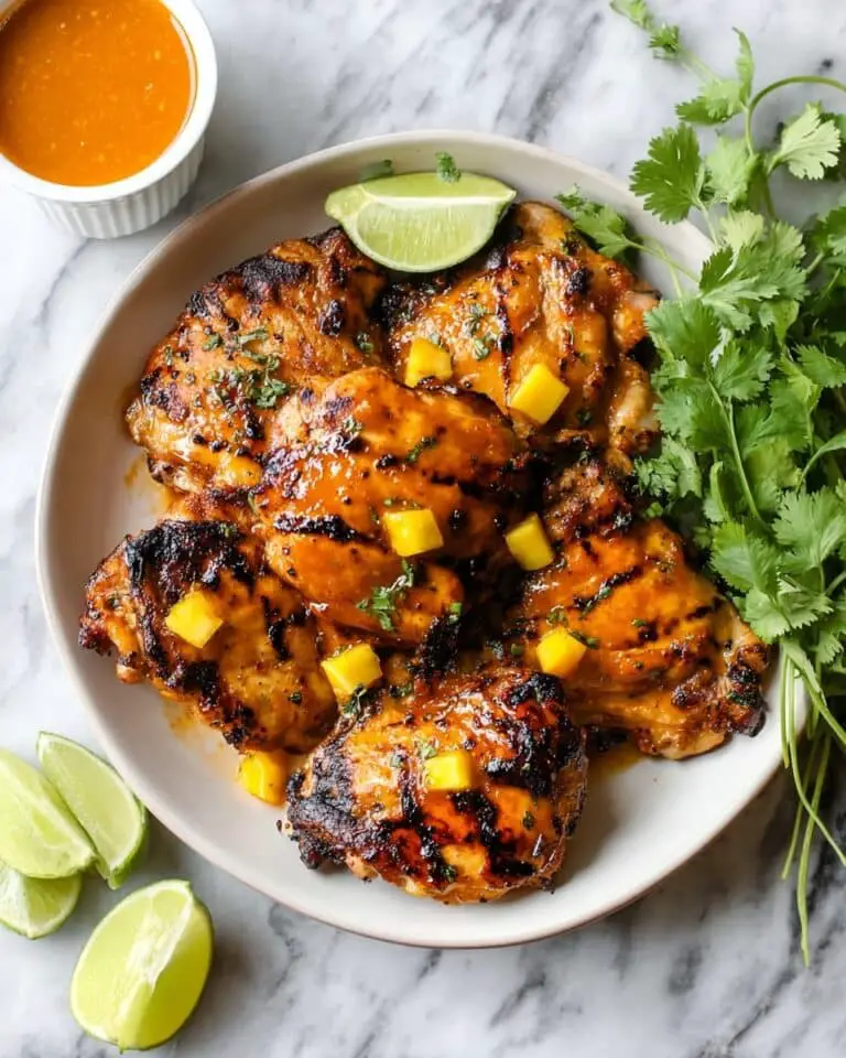 Grilled Mango Chicken Recipe
