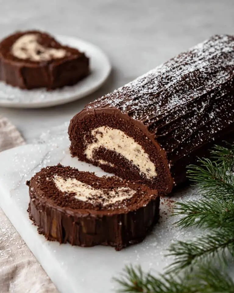 Chocolate Yule Log (Bûche de Noël) Recipe