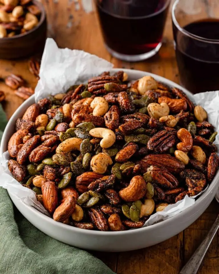 Easy Spiced Nuts Recipe
