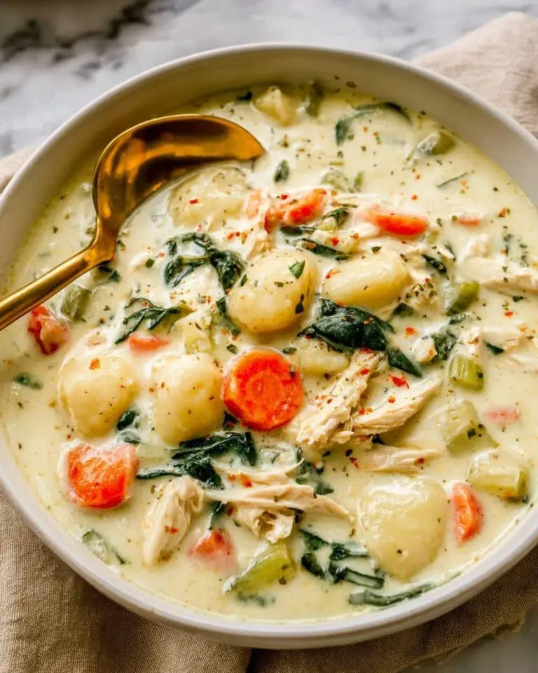 Italian Chicken Gnocchi Soup Recipe