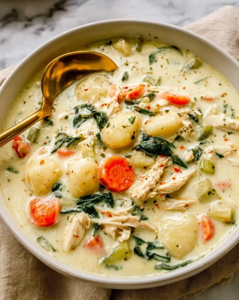 Italian Chicken Gnocchi Soup Recipe