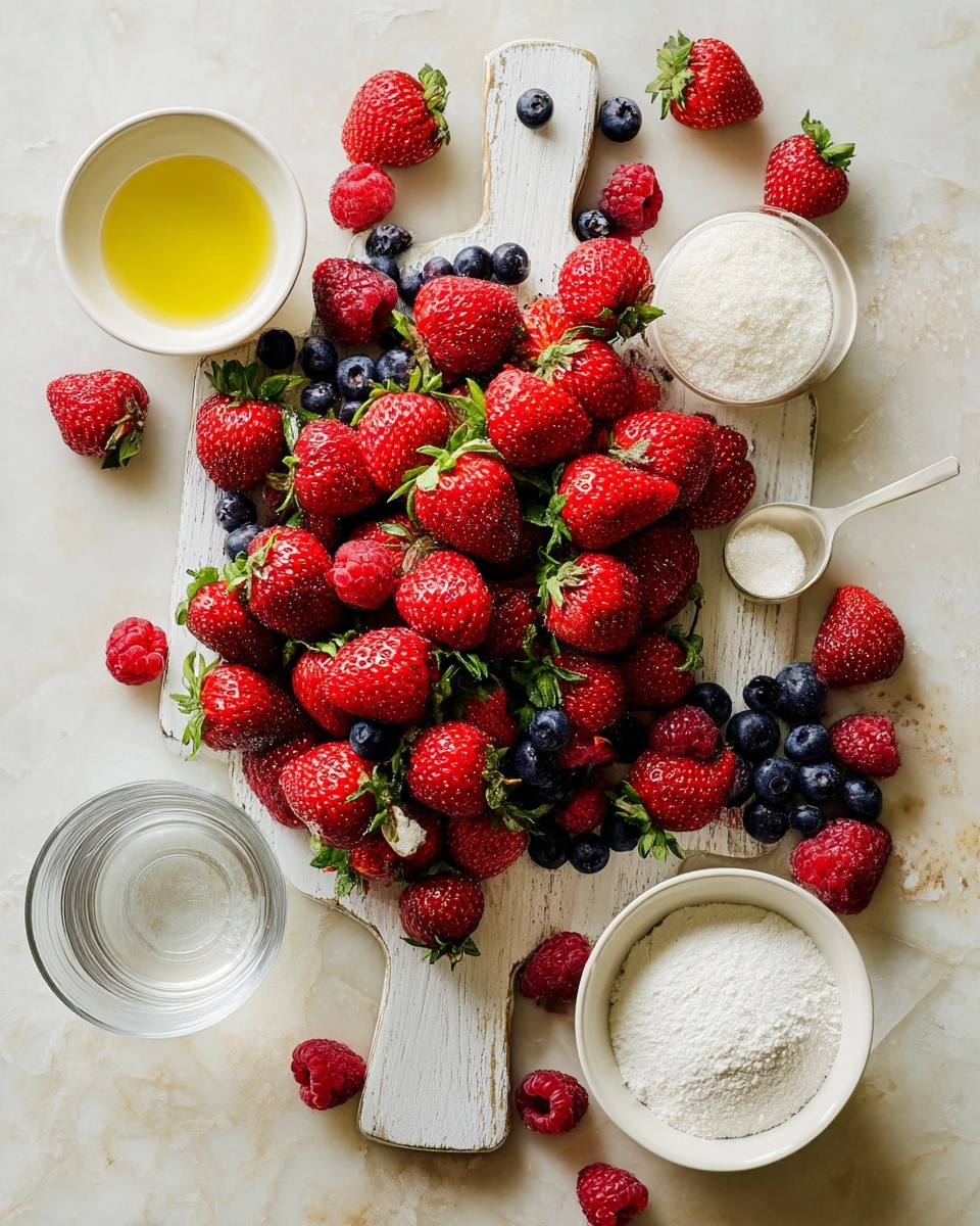 The image shows a wooden square tray holding three clear glass cups filled with a light cream-colored liquid that looks smooth and slightly frothy on top. One of the glasses is being filled by a clear measuring cup with the same creamy liquid pouring into it, while a fourth empty glass cup is also on the tray. The scene is set on a white marbled surface, and a woman's hand is holding the measuring cup from the right side. photo taken with an iphone --ar 4:5 --v 7