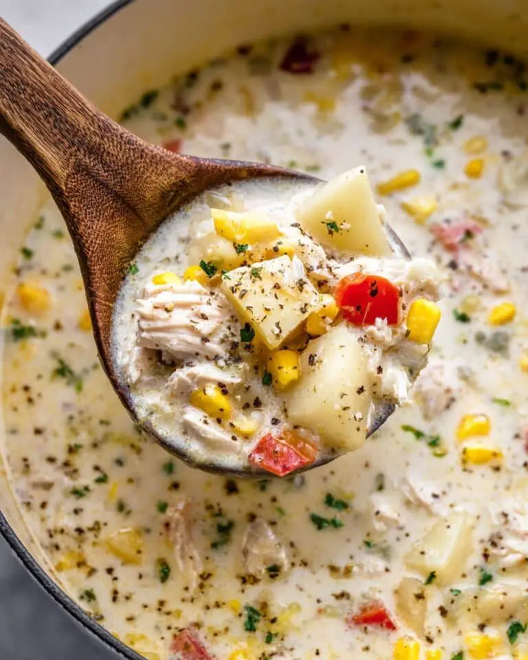 Creamy Chicken and Corn Chowder Recipe
